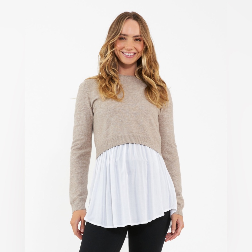 NWT Ripe Two-Piece Maternity Sweater